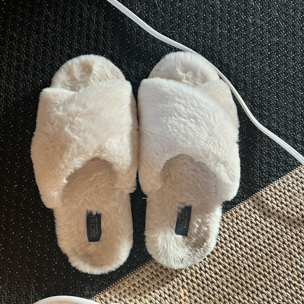 Fuzzy slippers